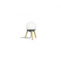 Lampe à poser Mine  Gris E27 40W