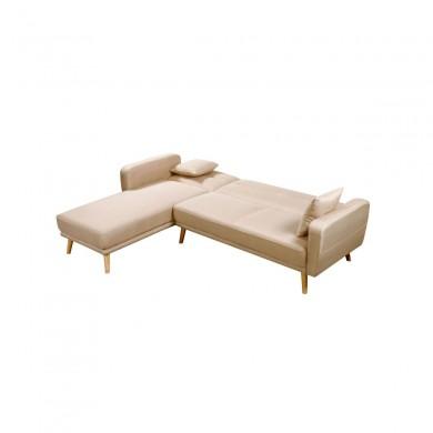Canapé d'angle réversible Orizon Beige  ORIZONTBEBOCGD