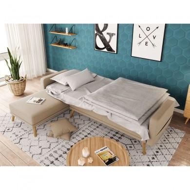Canapé d'angle réversible Orizon Beige  ORIZONTBEBOCGD