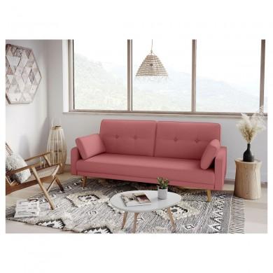 Canapé droit 3Sczf Vieux Rose SA_3SCZF1264TROS 3SCZF1264TROS Canapé droit 3Sczf Vieux Rose 3SCZF1264TROS