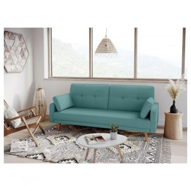Canapé droit 3Sczf Vert D'Eau  3SCZF1264TVEE