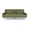 Canapé droit 3Sczf Vert  3SCZF1264TVER