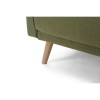 Canapé droit 3Sczf Vert  3SCZF1264TVER