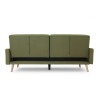 Canapé droit 3Sczf Vert  3SCZF1264TVER