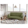 Canapé droit 3Sczf Vert  3SCZF1264TVER