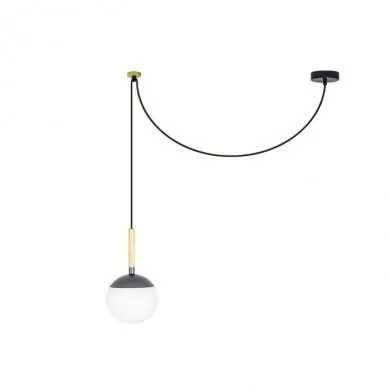 Suspension MINE 28376 Gris Foncé FAR_28376 28376 Suspension MINE 28376 Gris Foncé FARO 28376