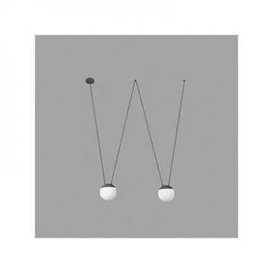 Suspension MINE 28376 2L Gris Foncé FARO 28376-2L