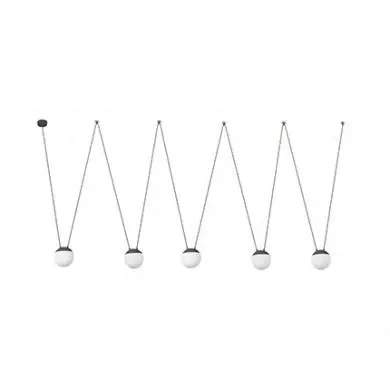 Suspension MINE 28376 5L Gris Foncé FARO 28376-5L