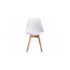 Lot de 2 Chaises A8026 Blanc  A8026BLH