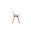 Lot de 2 Chaises A8026 Blanc  A8026BLH