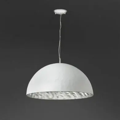 Suspension Design Magma 3x60W E27 Blanc Argenté FAR_28398 28398 Suspension Design Magma 3x60W E27 Blanc Argenté FARO 28398