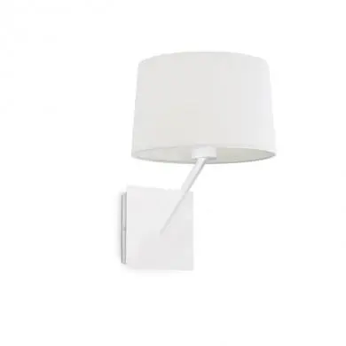 Applique Murale abat jour Handy Blanc 1XE27 MAX 20W FARO 28413