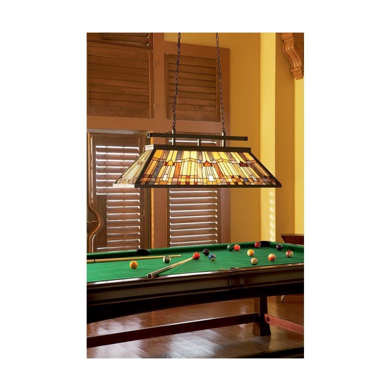 Suspension Tiffany Inglenook 3x100W Bronze ELSTEAD LIGHTING QZ INGLENOOK ISLE