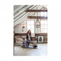 Lustre Montgolfiere Middlefield 5x40W Fer brossé