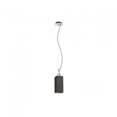 Suspension Liz 1x28W E27 Noir Chromé RENDL R13823