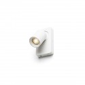 Applique Murale Voltera 1x50W GU10 Blanc Noir