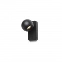 Applique Murale Siena 1x50W GU10 Noir