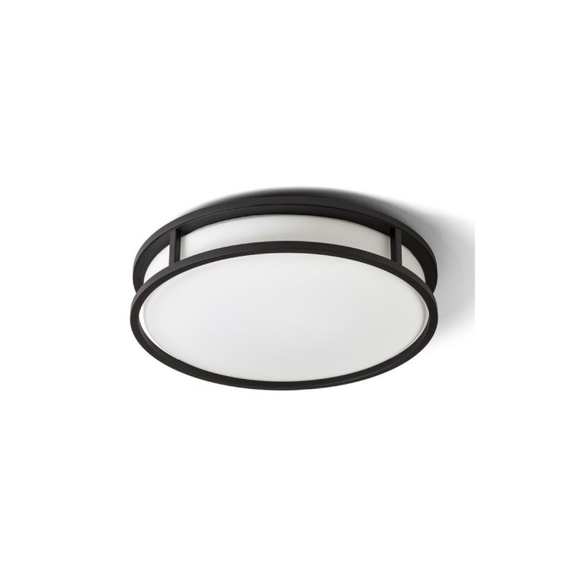 Plafonnier Salle de Bain Grande 1x24W LED Noir RENDL R13679