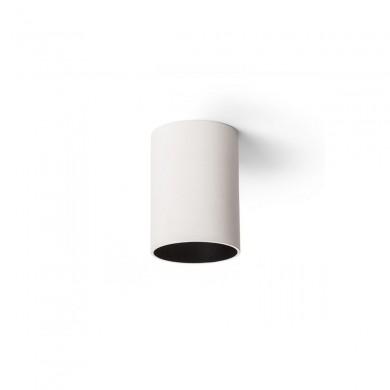 Plafonnier Connor 1x10W GU10 Blanc Noir RENDL R13496