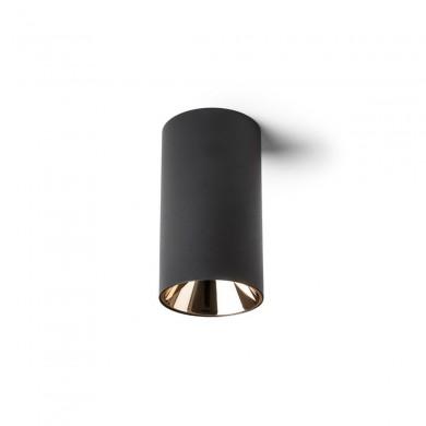Plafonnier Canto 1x8W GU10 Noir RENDL R13472