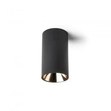 Plafonnier Canto 1x8W GU10 Noir RENDL R13472