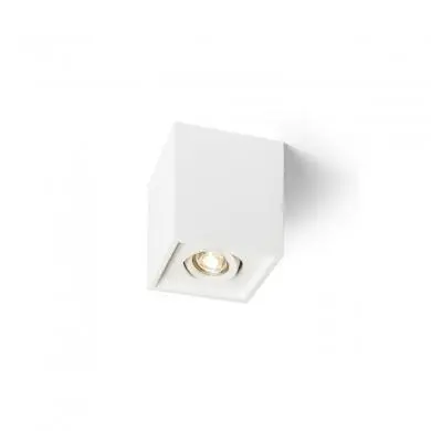 Plafonnier Coles 1x15W GU10 Plâtre H15,8 RENDL R13438