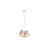 Suspension Nancy 3x11W E14 Blanc Rouge RENDL R13345