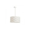 Suspension Ezra 1x15W E27 Blanc RENDL R13319