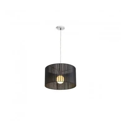 Suspension Glamour 1x28W E27 Noir RENDL R13271