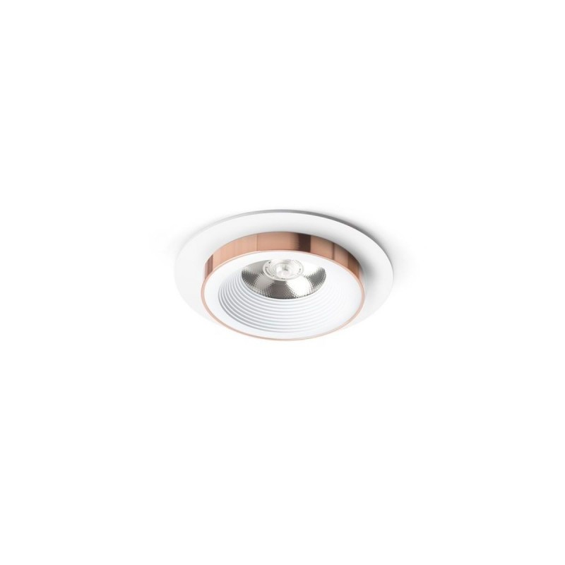 Encastrable Sharm 1x10W LED Blanc Cuivre D11,5 RENDL R13235