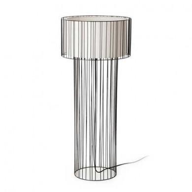 Lampadaire Noir 100W LINDA FARO 29312