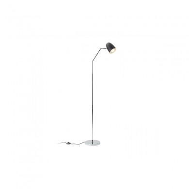 Lampadaire Pragma 1x28W E27 Noir Chromé RENDL R12989