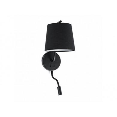 Applique Liseuse Berni Noir 1XE27 20W LED 3W - FARO FARO 