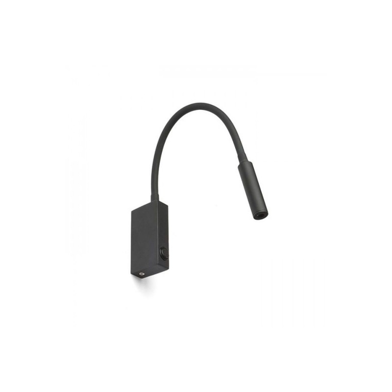 Applique Murale Eke 1x3W LED Noir REN_R12945 R12945 Applique Murale Eke 1x3W LED Noir RENDL R12945