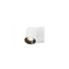 Plafonnier Kenny 1x35W GU10 Blanc Noir RENDL R12912