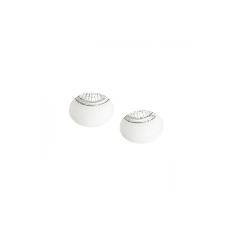Encastrable Quo 2x35W GU10 Plâtre R12900 REN_R12900 R12900 Encastrable Quo 2x35W GU10 Plâtre R12900 RENDL R12900
