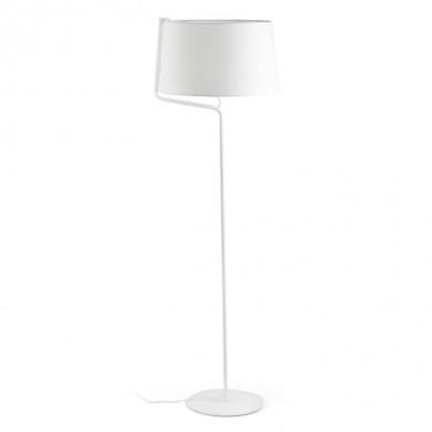 Lampadaire Berni Blanc 1 x E27 20W FARO 29335