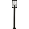 Lampadaire extérieur REED noir 1x60W 44686/63 BRILLIANT 44686/63