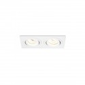 Encastrable Pasadena 2x50W GU10 Blanc