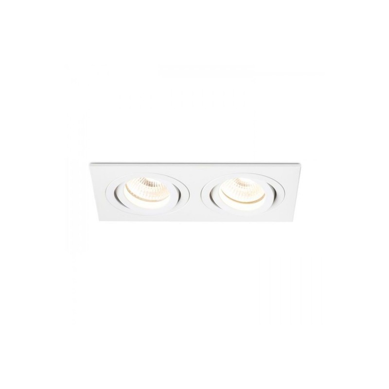 Encastrable Pasadena 2x50W GU10 Blanc RENDL R12713