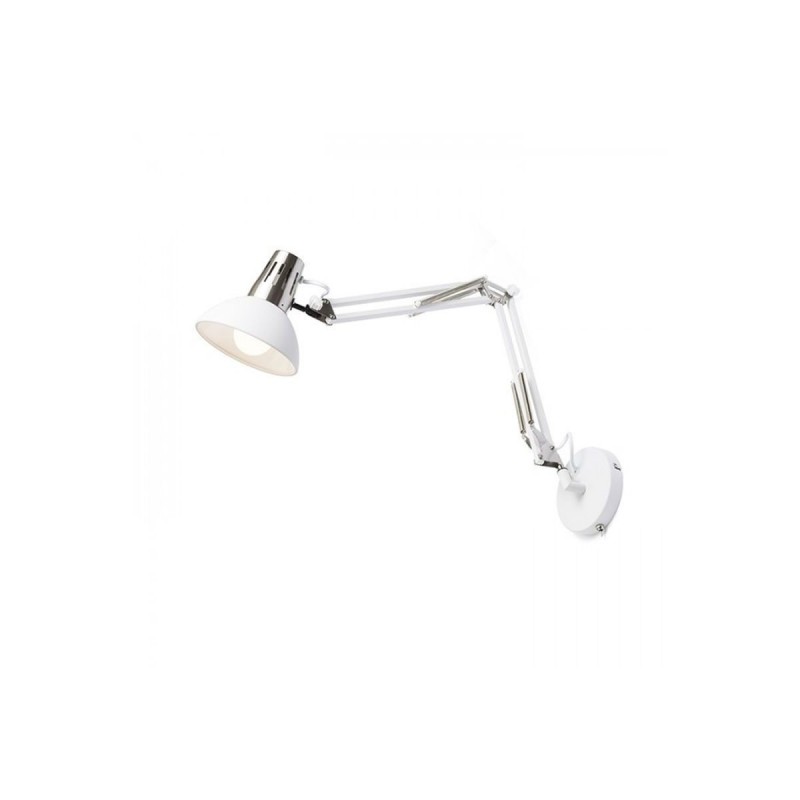 Applique Murale Ante 1x28W E27 Blanc Nickel REN_R12652 R12652 Applique Murale Ante 1x28W E27 Blanc Nickel RENDL R12652