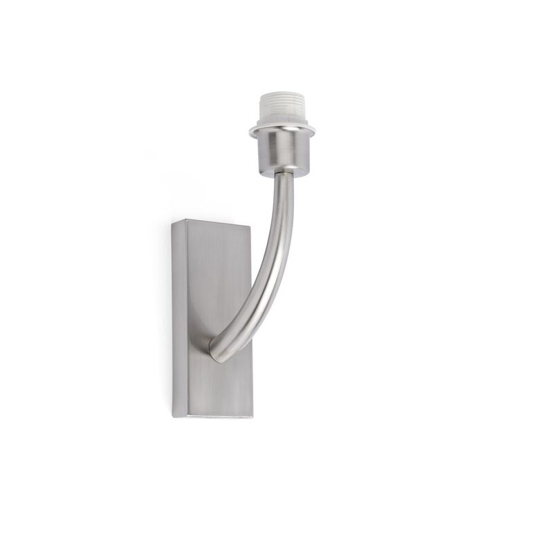 Applique Murale Rem Nickel Satiné Mat 1xE27 Max 15W FARO 29680