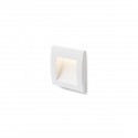 Encastrable Extérieur Gordiq 1x1,5W LED Blanc