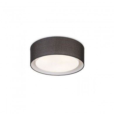 Plafonnier Otis 3x28W E27 Blanc Noir RENDL R12491