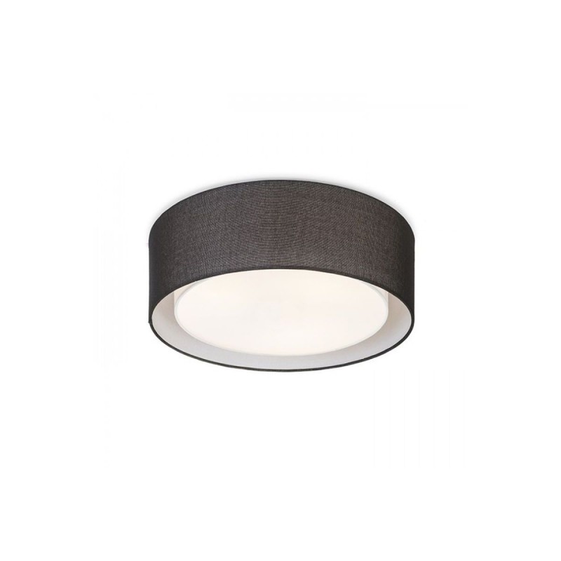 Plafonnier Otis 3x28W E27 Blanc Noir RENDL R12491