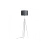 Lampadaire Trépied Gardette 1x42W E27 Noir Aluminium RENDL R12489