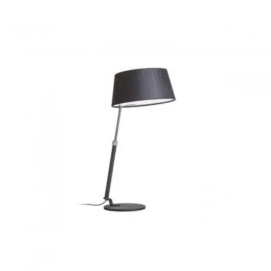 Lampe Ritzy 1x42W E27 Noir Chromé REN_R12486 R12486 Lampe Ritzy 1x42W E27 Noir Chromé RENDL R12486
