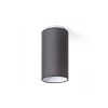 Plafonnier Taco 1x15W E27 Noir Chromé RENDL R12471