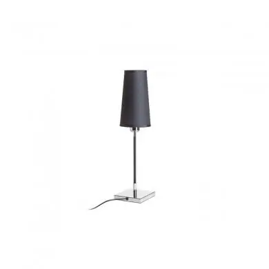 Lampe Lulu 1x28W E27 Noir Chromé REN_R12465 R12465 Lampe Lulu 1x28W E27 Noir Chromé RENDL R12465