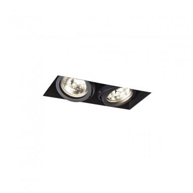 Encastrable Electra 2x50W G53 Noir RENDL R12051